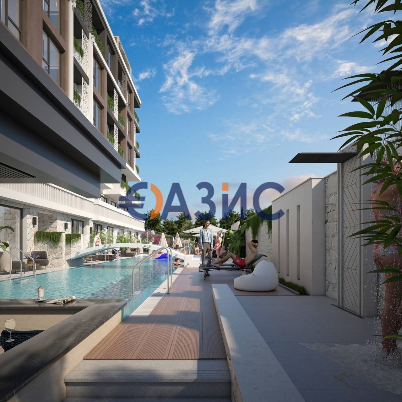 Апартаменты на Солнечном берегу, Болгария, 48 м² - фото 16