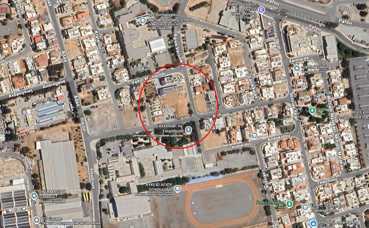 Земля в Лимасоле, Кипр, 943 м² - фото 1