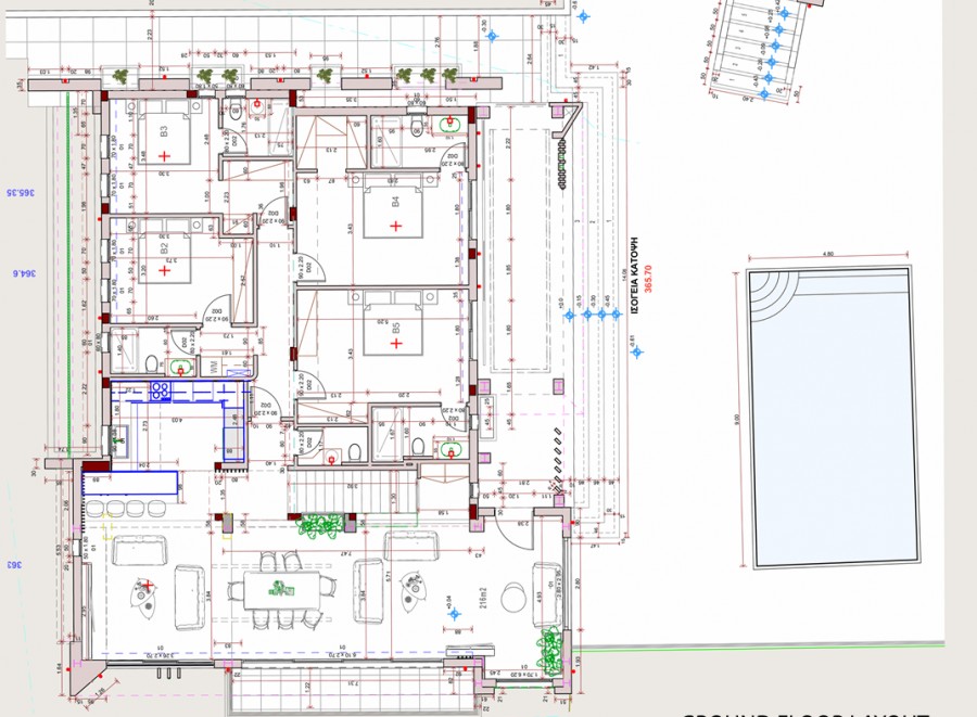 Вилла в Пафосе, Кипр, 416 м² - фото 16