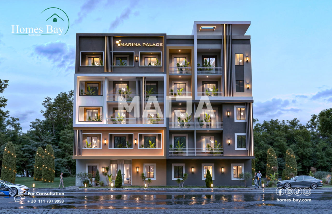 Апартаменты в Хургаде, Египет, 55 м² - фото 1