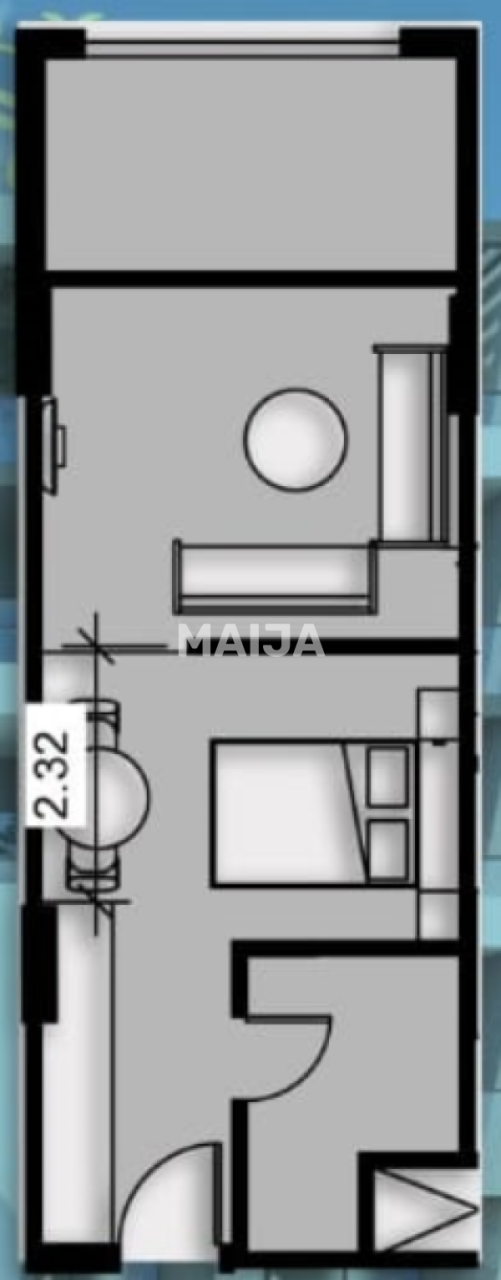 Апартаменты в Хургаде, Египет, 62 м² - фото 2