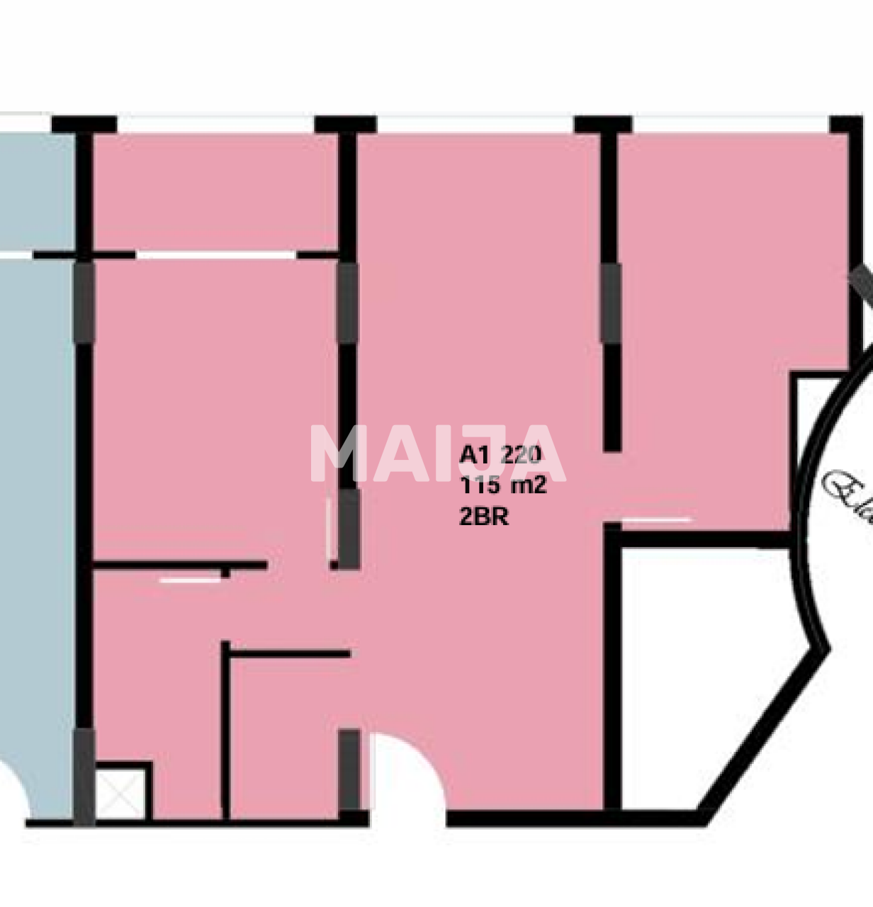 Апартаменты в Хургаде, Египет, 115 м² - фото 2