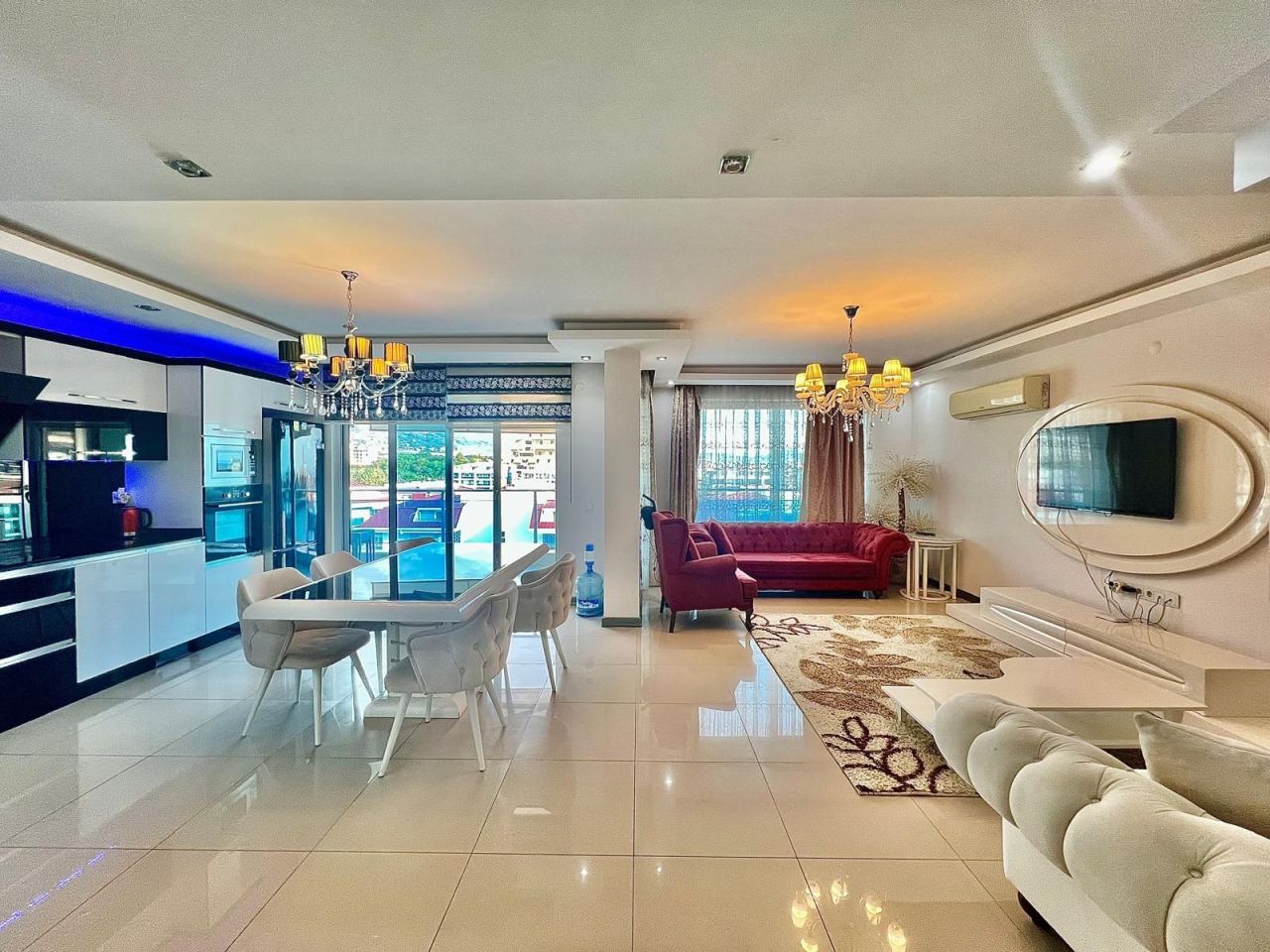 Апартаменты в Алании, Турция, 120 м² - фото 1