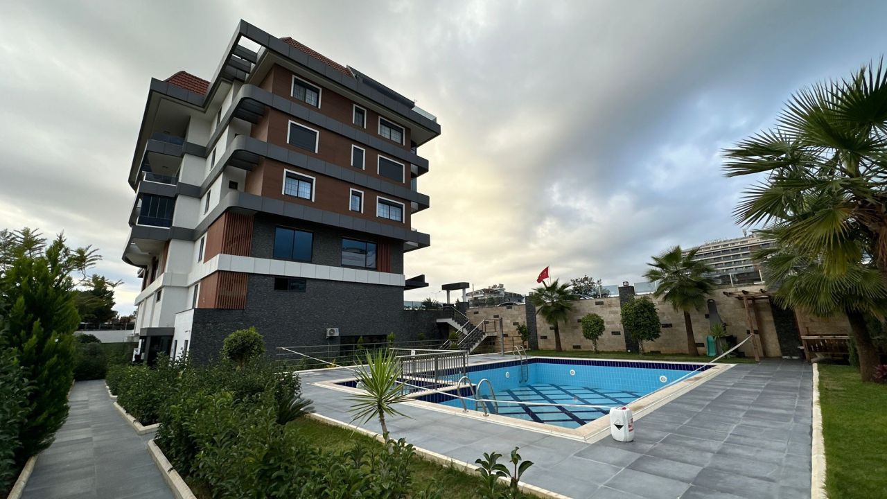 Апартаменты в Алании, Турция, 57 м² - фото 4