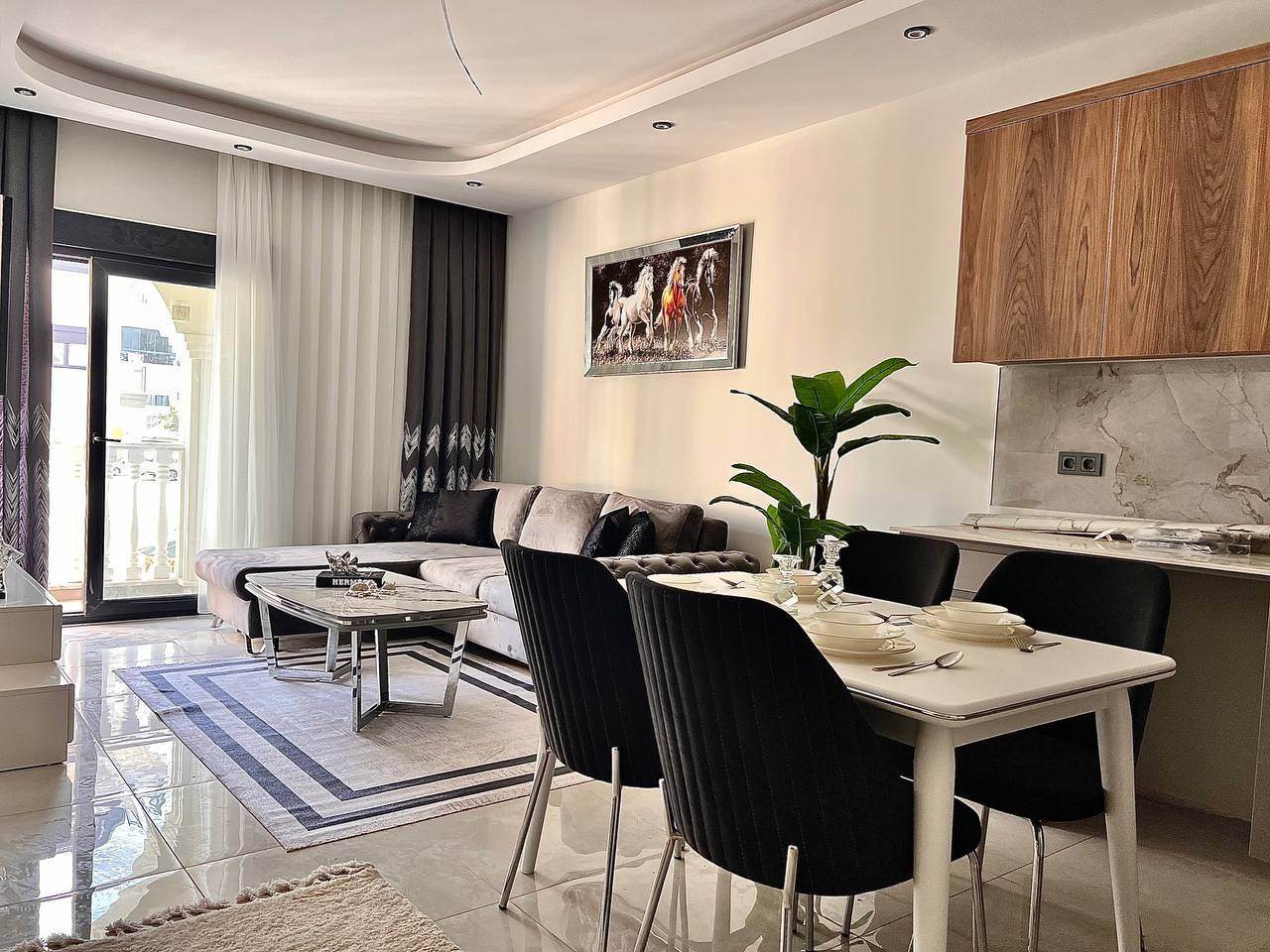 Апартаменты в Алании, Турция, 52 м² - фото 5