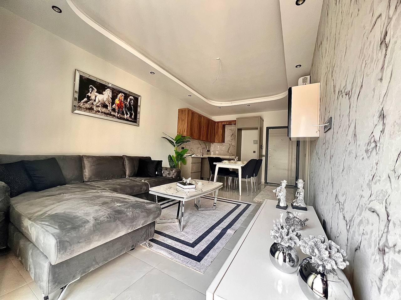 Апартаменты в Алании, Турция, 52 м² - фото 7