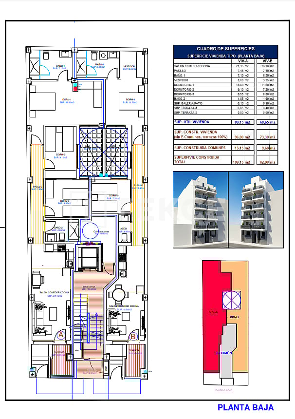 Апартаменты в Торревьехе, Испания, 109 м² - фото 13