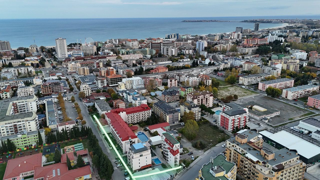 Студия на Солнечном берегу, Болгария, 35.25 м² - фото 4