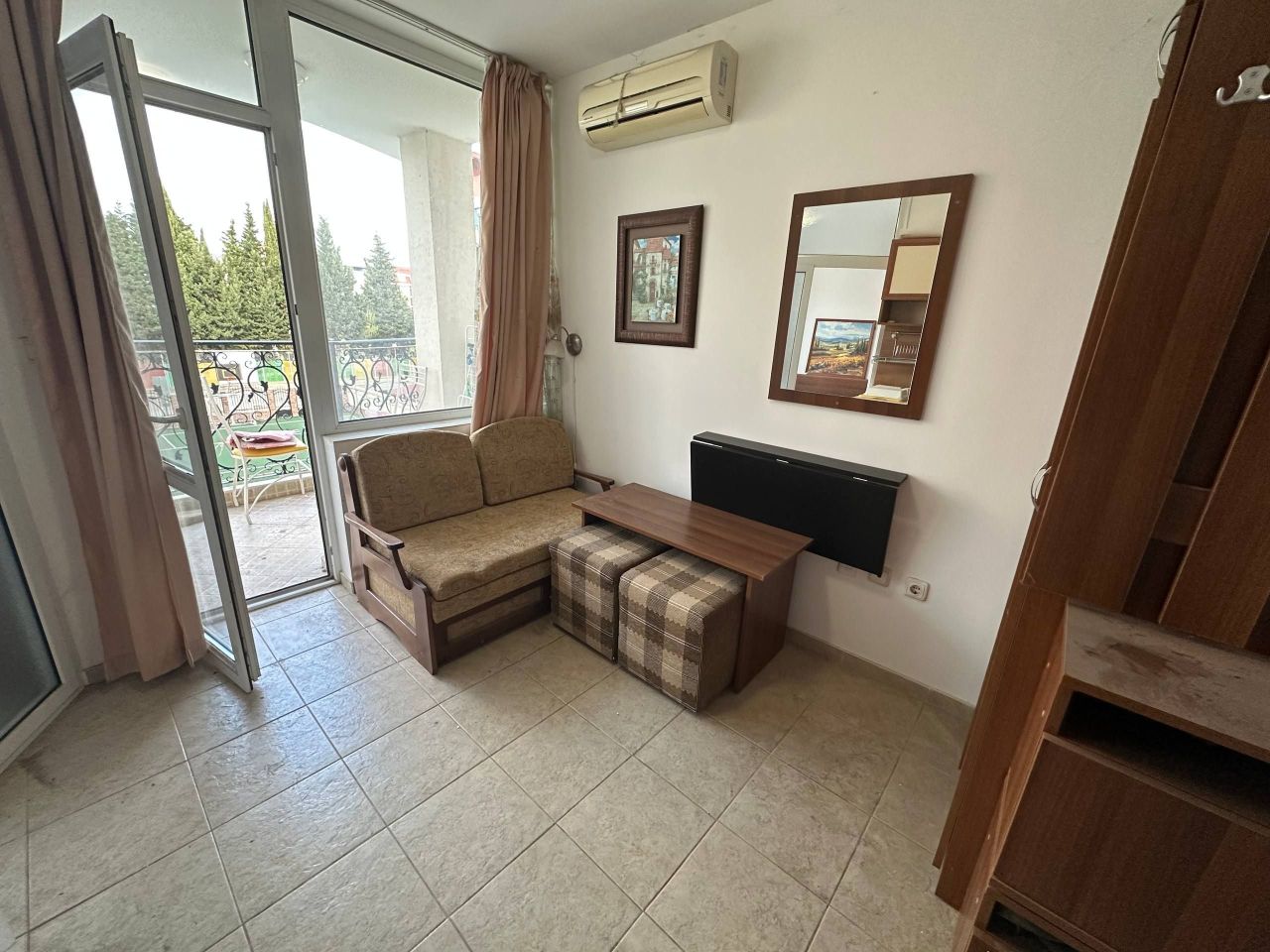 Студия на Солнечном берегу, Болгария, 35.25 м² - фото 6