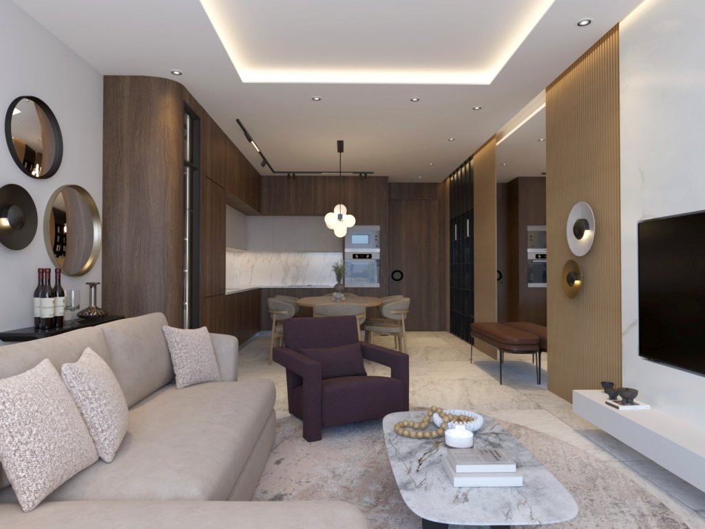 Апартаменты в Фамагусте, Кипр, 101 м² - фото 9