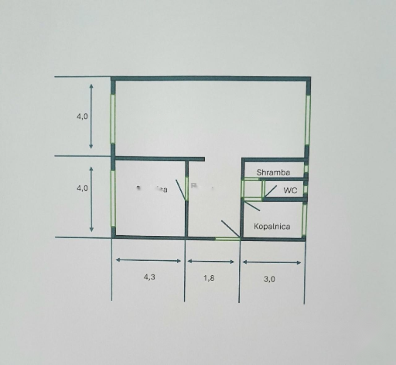 Квартира в Любляне, Словения, 39 м² - фото 1