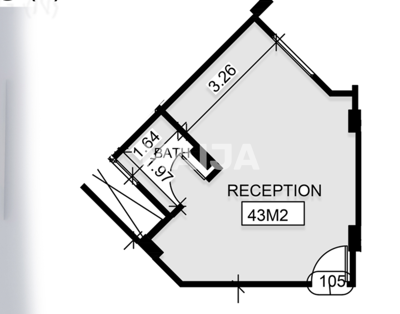 Апартаменты в Хургаде, Египет, 43 м² - фото 2