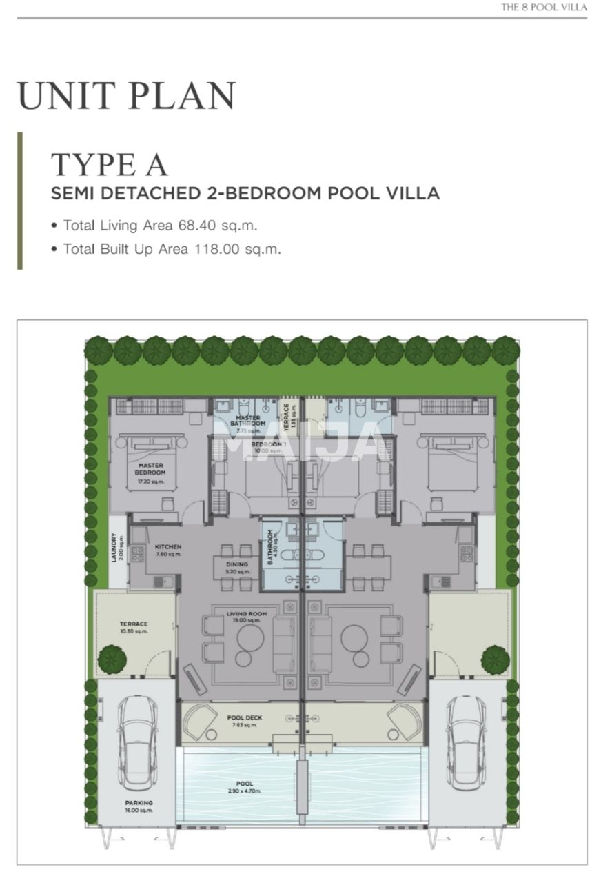 Вилла на острове Пхукет, Таиланд, 68 м² - фото 2