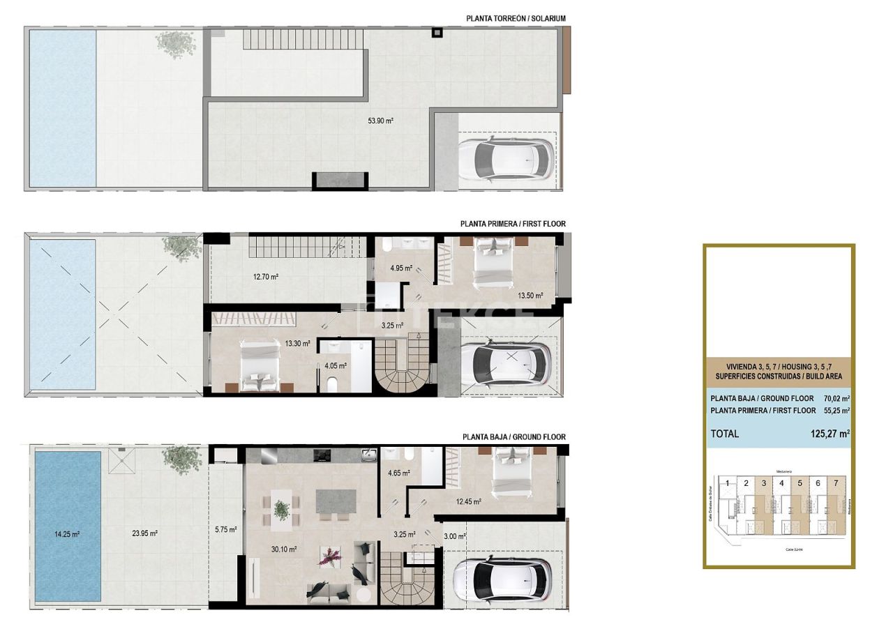 Таунхаус в Сан-Хавьере, Испания, 125 м² - фото 12
