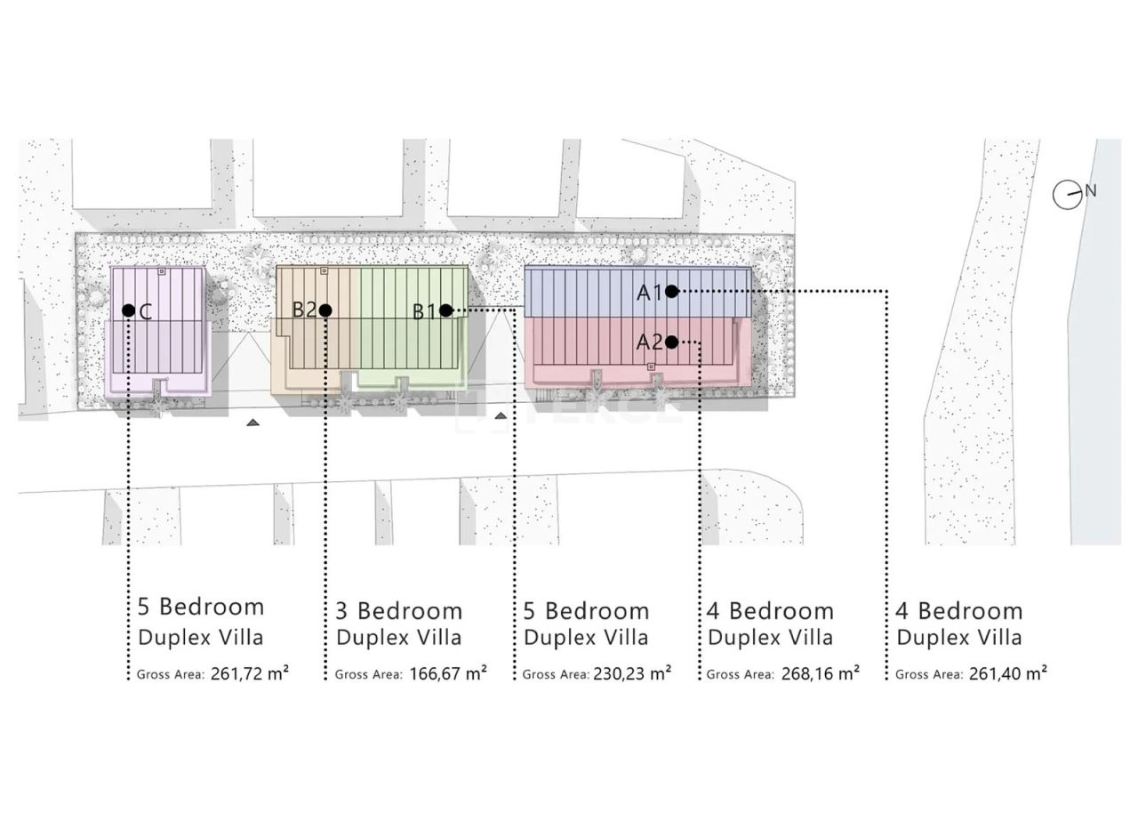 Вилла Гюзельбахче, Турция, 261 м² - фото 14