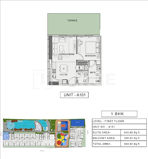 Апартаменты в Дубае, ОАЭ, 46 м² - фото 16