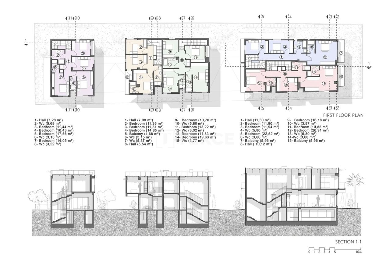 Вилла Гюзельбахче, Турция, 166 м² - фото 16