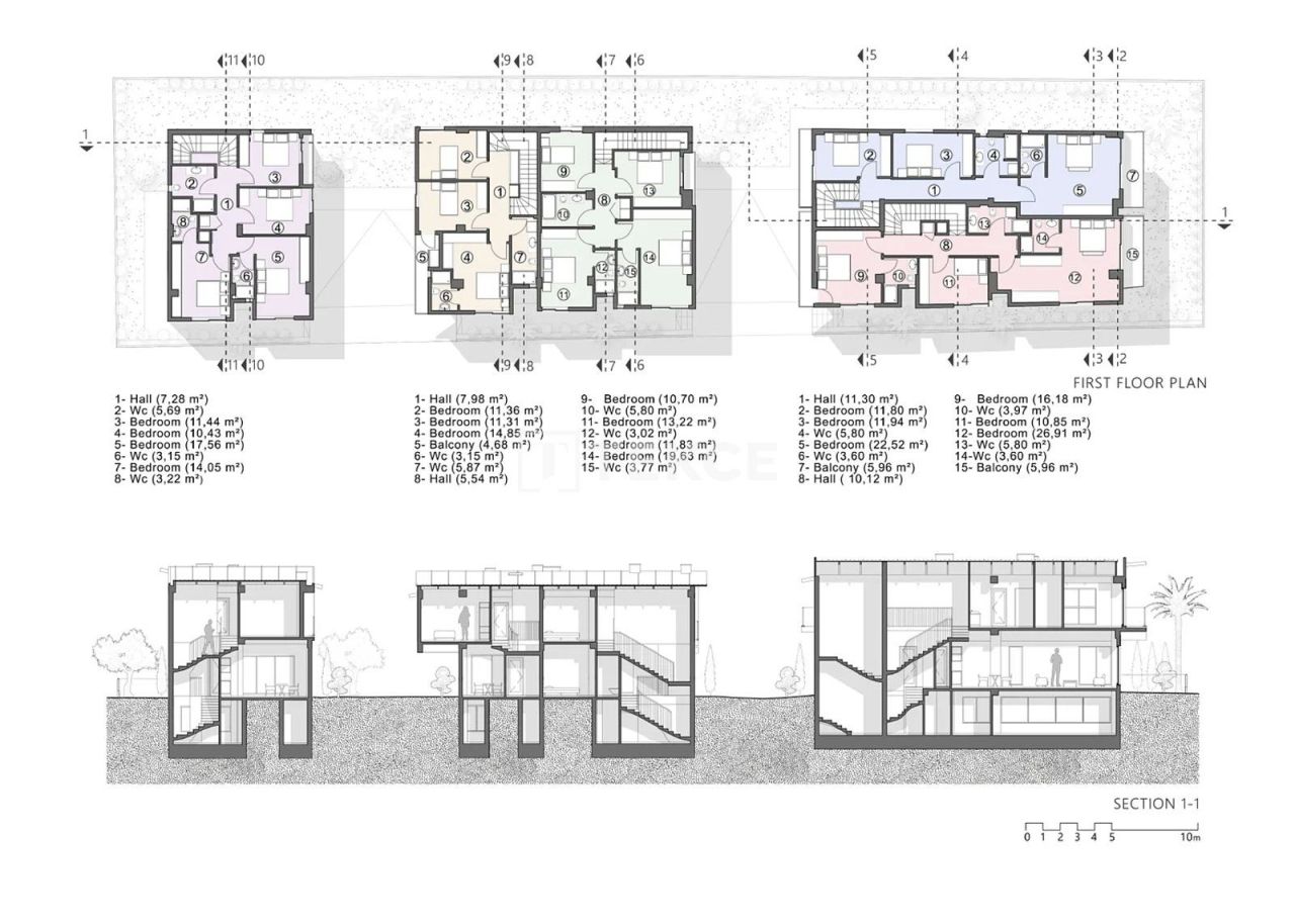Вилла Гюзельбахче, Турция, 230 м² - фото 16