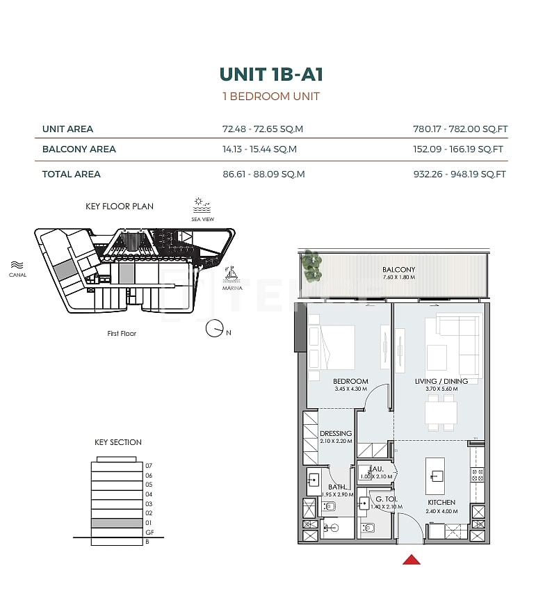 Апартаменты в Дубае, ОАЭ, 41 м² - фото 17