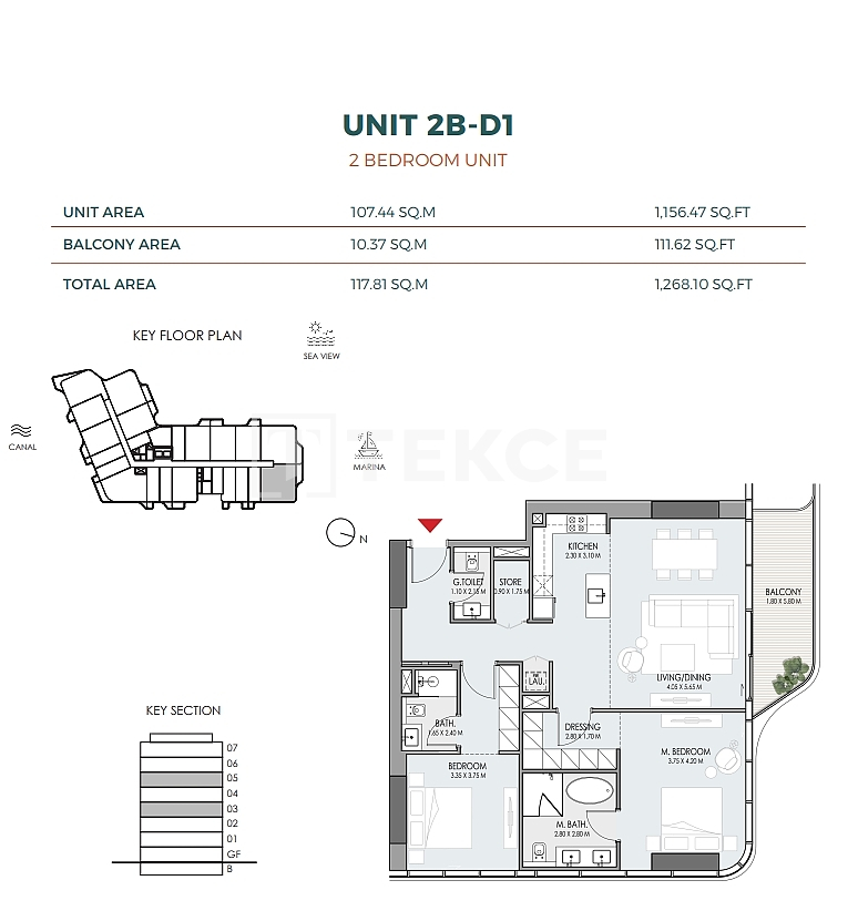 Апартаменты в Дубае, ОАЭ, 41 м² - фото 19