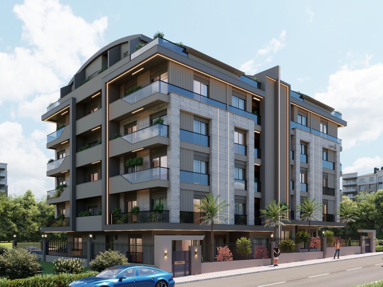 Квартира в Анталии, Турция, 39 м² - фото 2