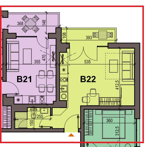 Студия в Бургасе, Болгария, 44 м² - фото 2