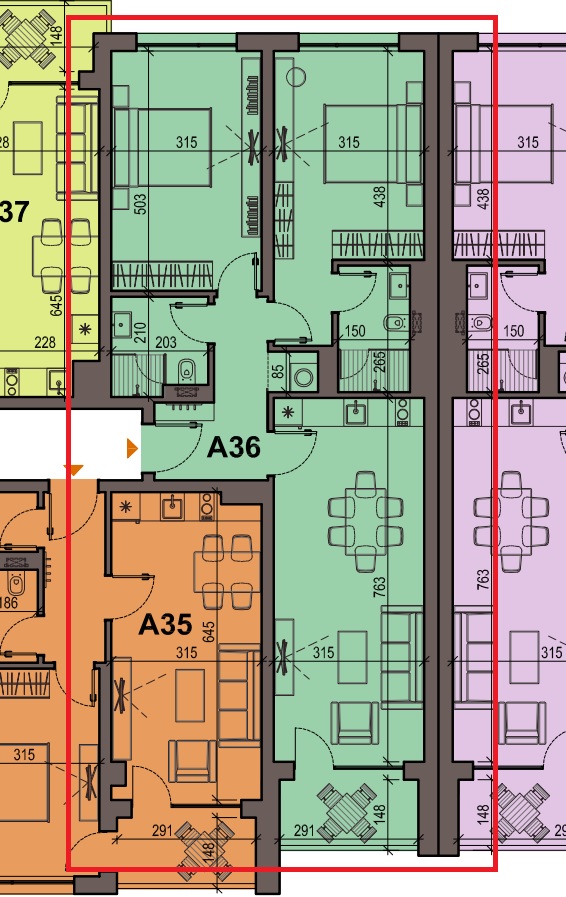Квартира в Бургасе, Болгария, 99 м² - фото 2