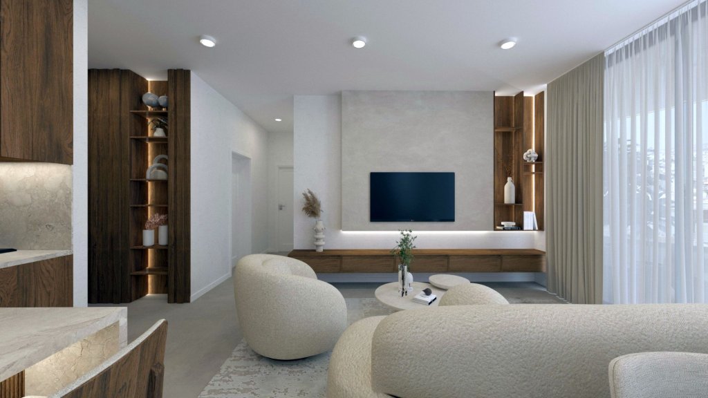 Апартаменты в Ларнаке, Кипр, 123.64 м² - фото 3