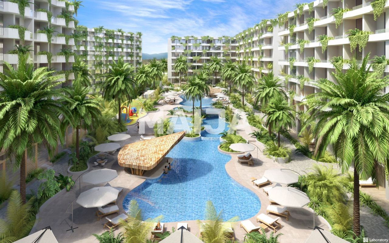 Апартаменты на острове Пхукет, Таиланд, 74.55 м² - фото 15