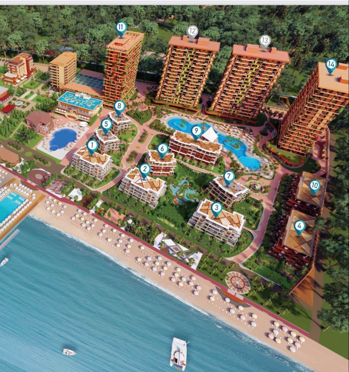 Апартаменты в Чакви, Грузия, 90 м² - фото 1