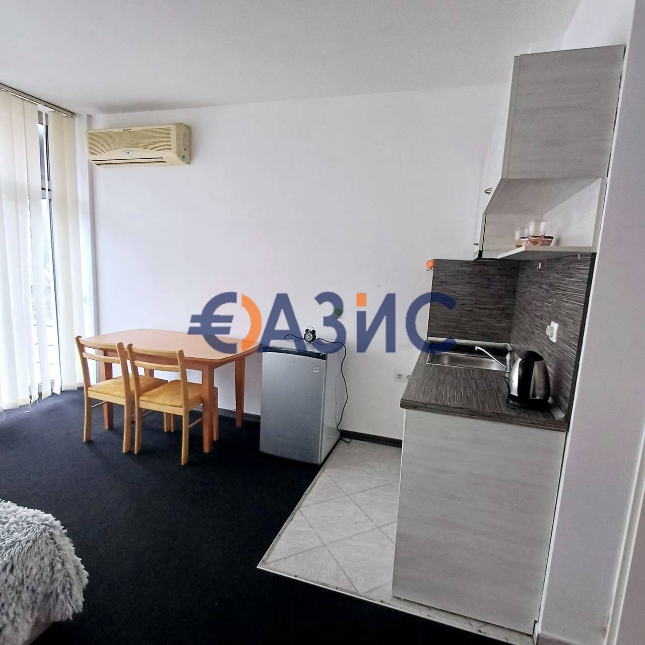 Апартаменты на Солнечном берегу, Болгария, 28 м² - фото 8