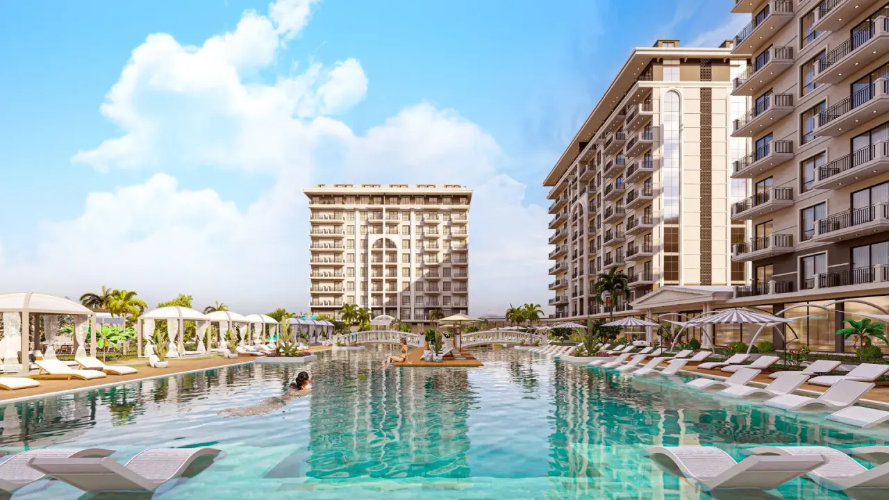 Апартаменты в Алании, Турция, 55 м² - фото 2