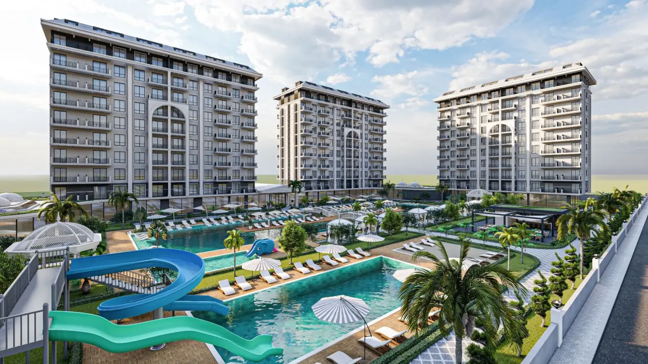 Апартаменты в Алании, Турция, 55 м² - фото 9