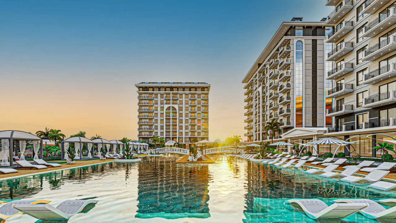 Апартаменты в Алании, Турция, 55 м² - фото 10