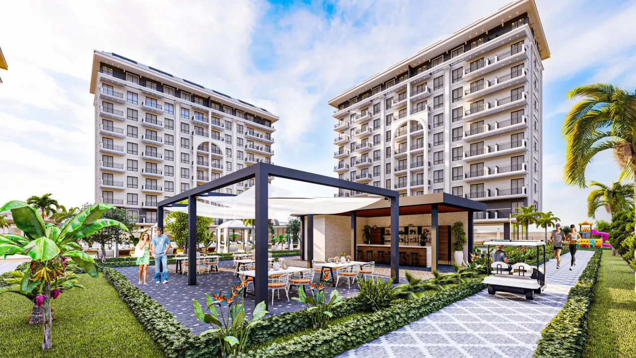 Апартаменты в Алании, Турция, 55 м² - фото 18