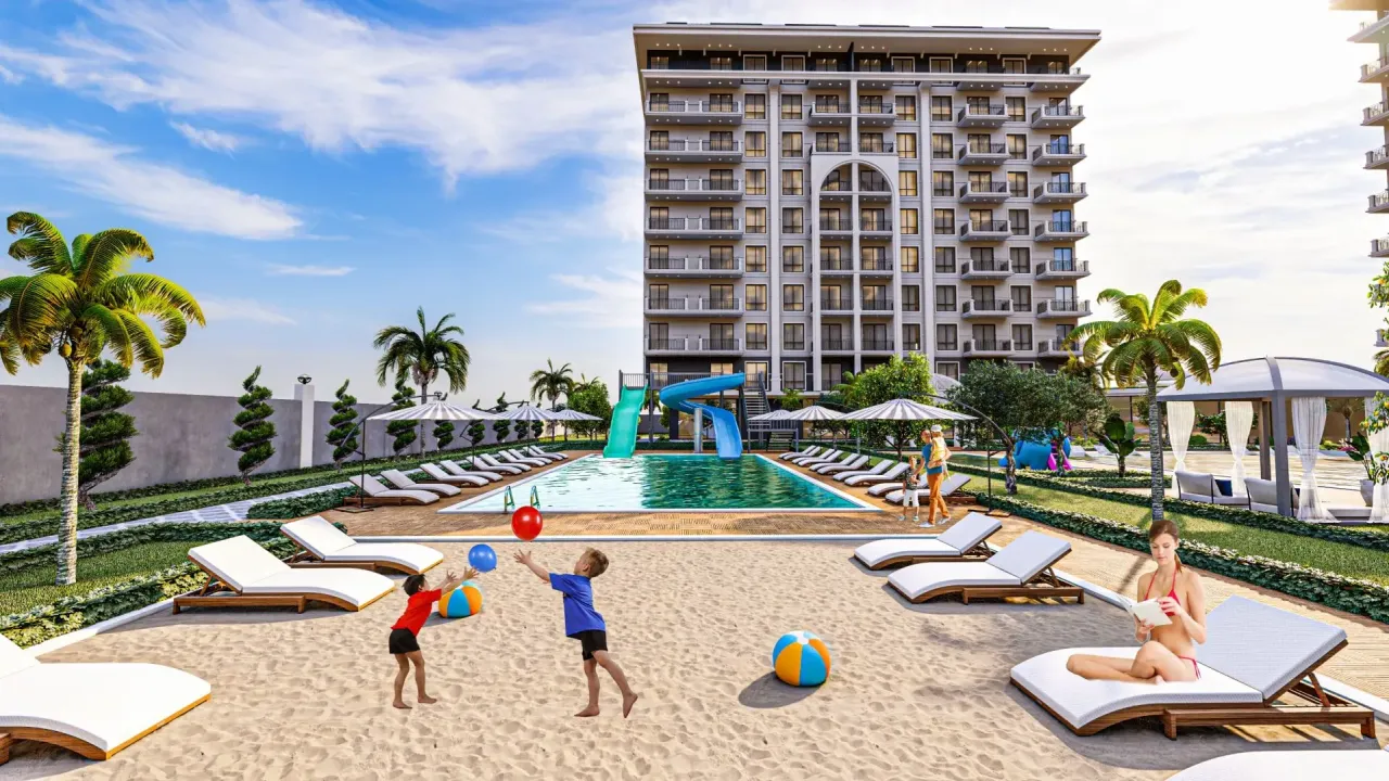 Апартаменты в Алании, Турция, 55 м² - фото 19