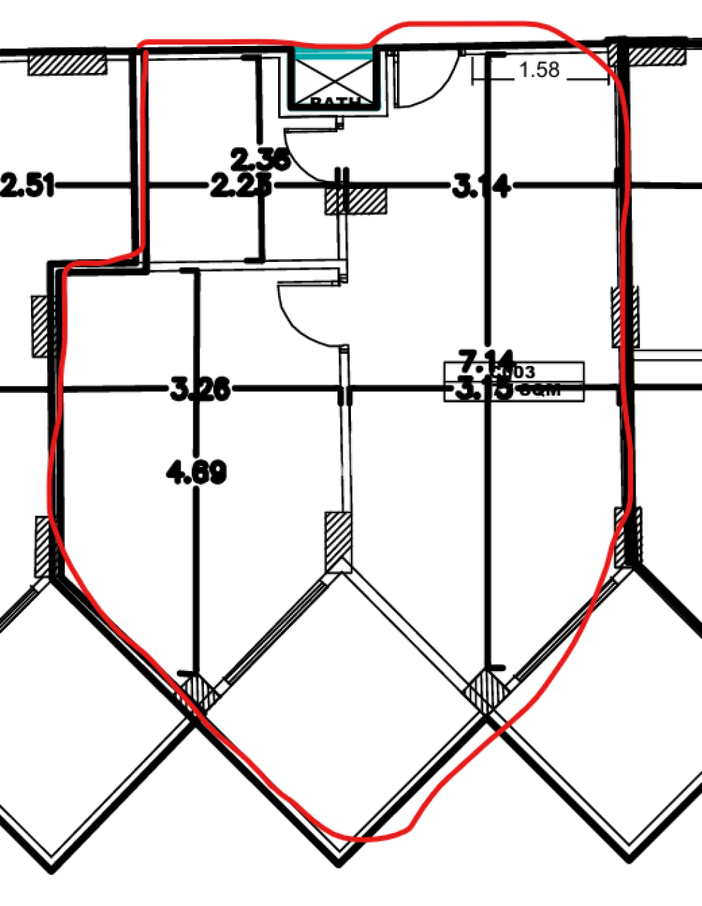 Апартаменты в Хургаде, Египет, 69 м² - фото 2