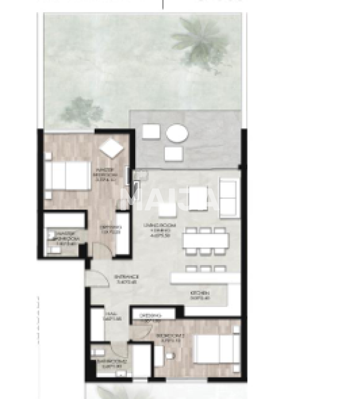 Апартаменты в Хургаде, Египет, 112 м² - фото 2