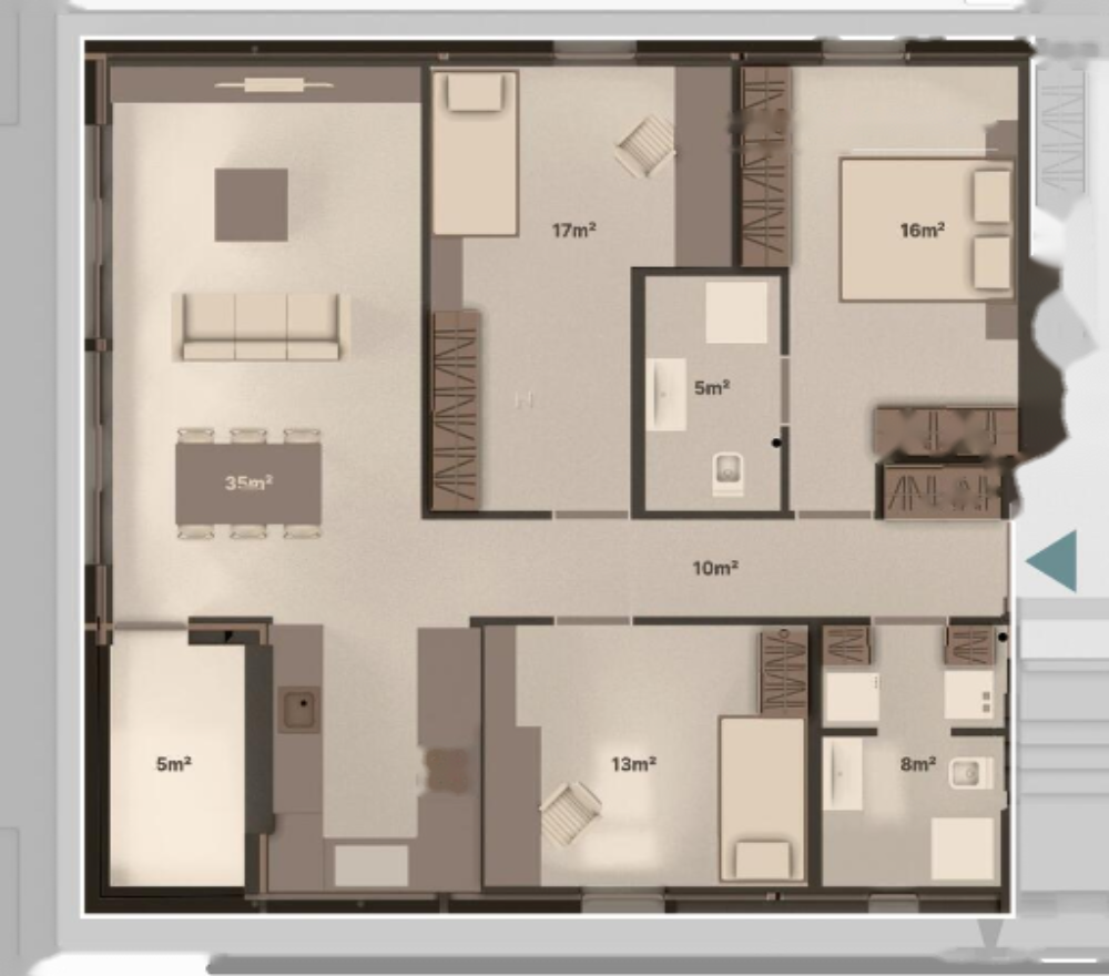 Квартира в Любляне, Словения, 101 м² - фото 3