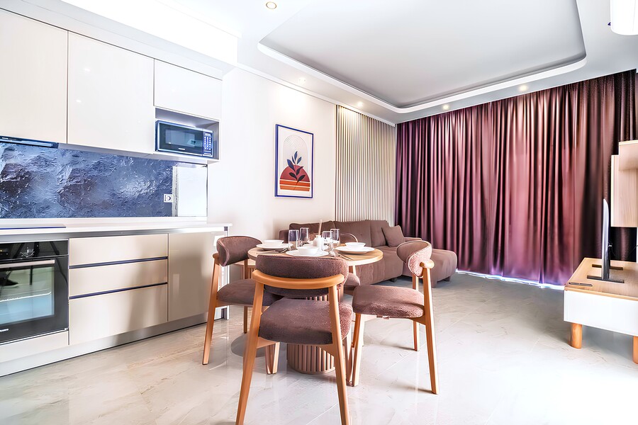 Квартира в Алании, Турция, 52 м² - фото 10