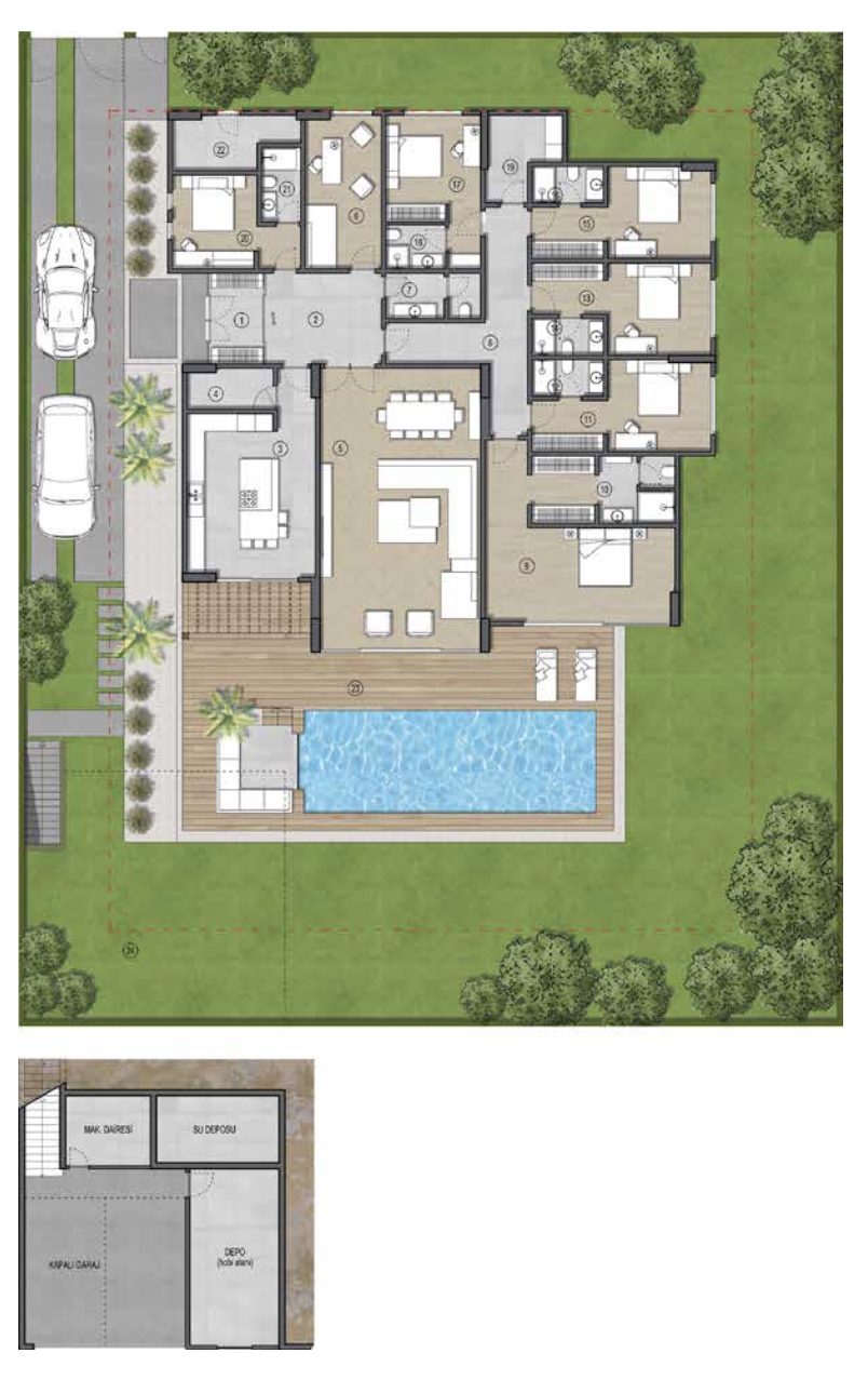 Дом в Стамбуле, Турция, 503 м² - фото 17