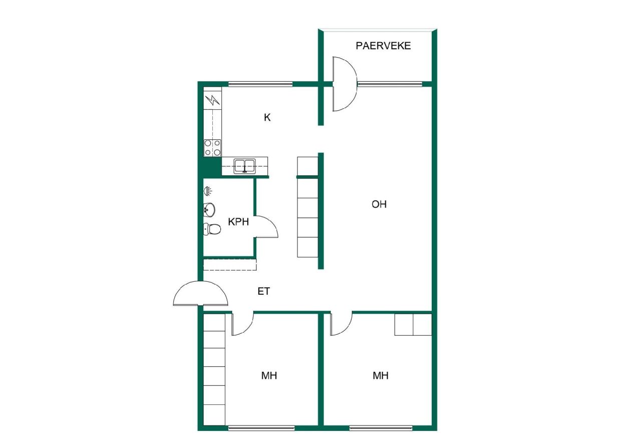 Квартира в Котке, Финляндия, 76 м² - фото 2