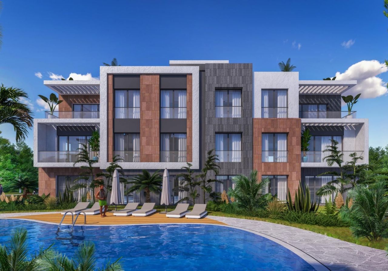 Квартира в Алсанджаке, Кипр, 65 м² - фото 1