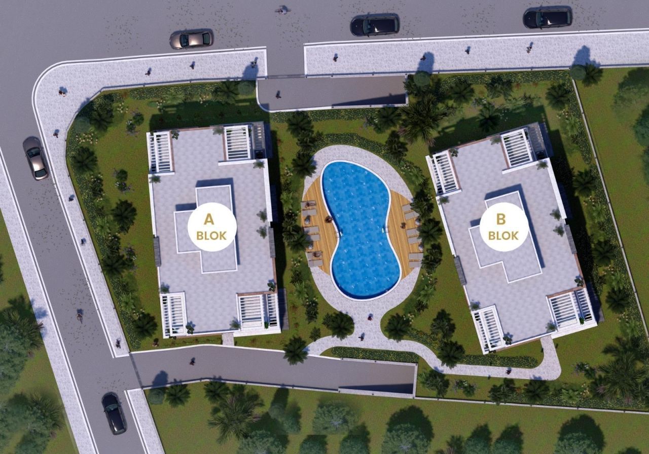 Квартира в Алсанджаке, Кипр, 65 м² - фото 10