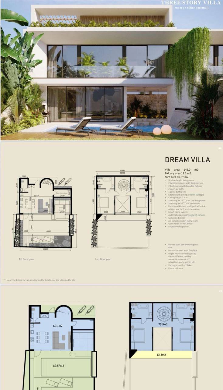 Вилла в Чангу, Индонезия, 217 м² - фото 2