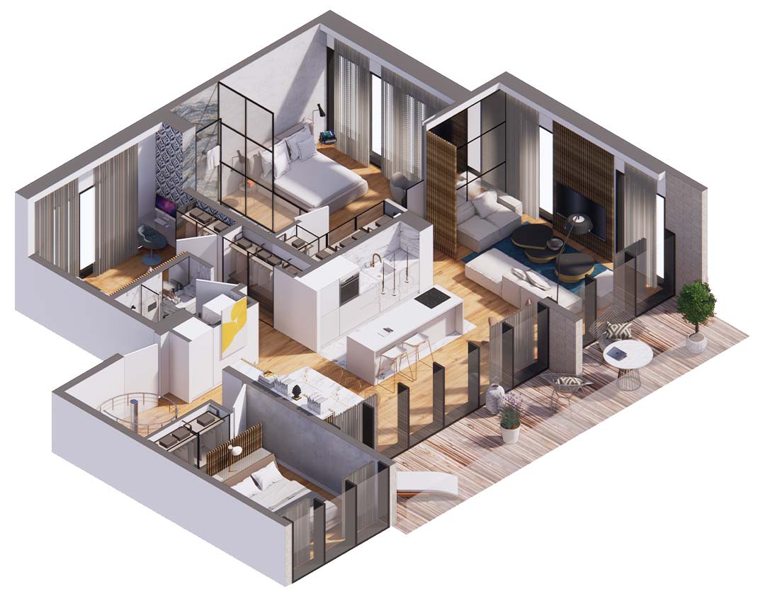 Квартира в Будве, Черногория, 236 м² - фото 5