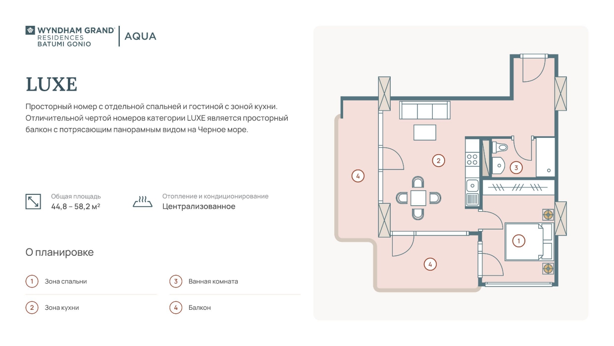Апартаменты в Батуми, Грузия, 32 м² - фото 13
