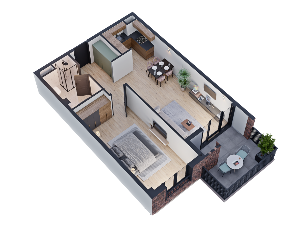 Квартира в Тбилиси, Грузия, 64.9 м² - фото 4