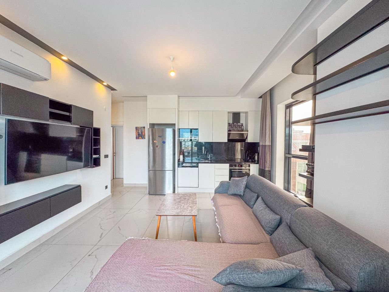 Квартира в Алании, Турция, 90 м² - фото 2