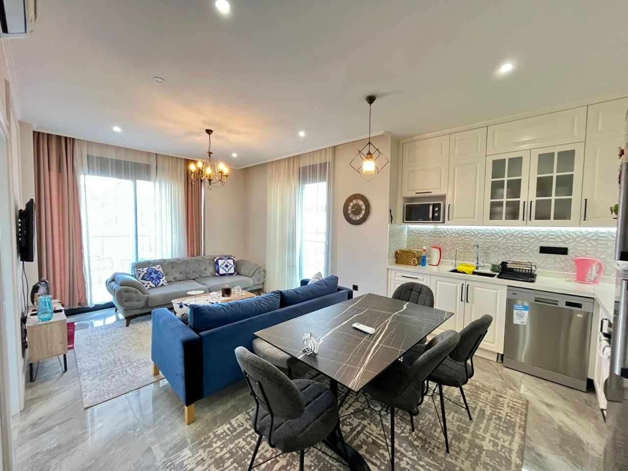 Апартаменты в Алании, Турция, 90 м² - фото 1